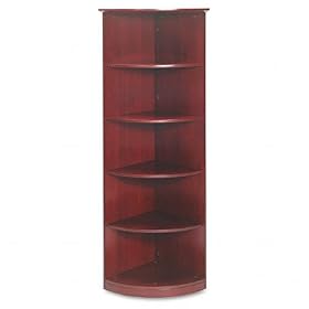 Tiffany Industries VBQ5CRY Corsica Series 1 4-Round 19 by 19 by 68-Inch Bookcase with 5... from Bookcases