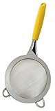 Zyliss Stainless Steel 5.5-Inch Strainer/Skimmer, Yellow