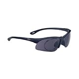 BBB Powerview Sport Sunglasses - Matte Black - Smoke Flash Mirror Lenses - 65006011/BSG-20