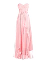 Strapless Chiffon 2015 Bridesmaid Dress/Prom Dress/Party Dress 