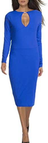 PARICI Women's Sexy Formal Business Dress Bodycon Slim Fit Package Hip Dresses