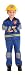 Fireman Costume for Boys Size Medium age 5-7 years