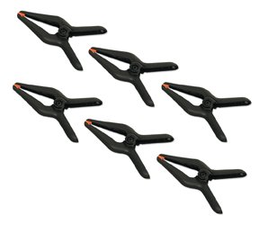 6-pc. Mini Needle-Nose SuperGrip Clamp Set