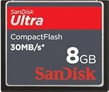 SanDisk 8GB/30MB Ultra II CF Card ( SDCFH-008G-A11, US Retail Package )