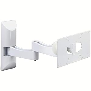 Hama TV Wandhalterung, Fullmotion, für 25 - 81 cm (10 - 32 Zoll) Fernseher, max.20 kg, Weiß