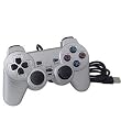 USB 16-Button Gamepad for PC (Silver)