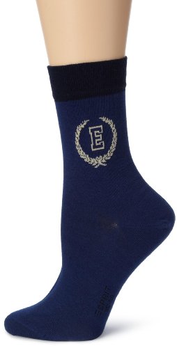 ESPRIT Damen Socken 18808 Emblem Socke