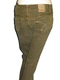 TAG Skinny 5 Pocket Stretch Jeans in Green