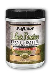 Life's Basics Plant Protein Vanilla Unsweetened - 1.1 lbs - Powder
