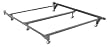 Queen/King/Cal. King w/ 6 Carpet Rollers SuperFrame Bed Frame By Fashion Bed Group