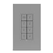 Smarthome 2486DGY8 KeypadLinc INSTEON 8-Button Scene Control Keypad with Dimmer, Gray