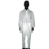 Gift for Men Embroidered CottonWhite Kurta Pajama L