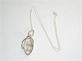 Review RealAlternativeSite  / Rutile quartz silver pendant with chain