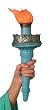Lady Liberty Latex Costume Torch