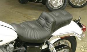 Mustang Seat 75532 Harley H D Dyna Glide + Wide 96-03