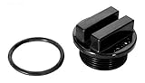 Zodiac R0358800 Drain Plug with O-Ring Replacement for Zodiac Jandy DEL Series D.E. Pool and Spa Filter