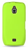 Silicone Skin Cover for Samsung Exhibit 4G T759, Cool Green