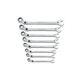 8 Pc. SAE Indexing Combination Wrench