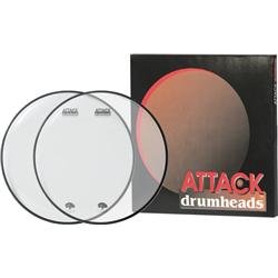 Attack Ocheltree Drum Head Pack, Clear Clear 12 by