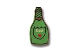 Bottle of Champagne to Dad (Set of 12) - Baby Shower Gifts & Wedding Favors
