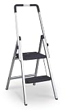 Tools & Hardware : Cosco Magic Fold Two-Step Aluminum Step Stool, Silver #11-620ABL1