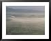 Aerial view of Teotihuacan area in early morning fog National Geographic Collection F...