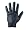 EQUESTRIAN GLOVE BLACK WOMEN M