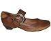 Marco Tozzi Shoes- Large Buckle Low Heel Shoes