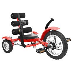 Mobo Mega Mini Luxury 3 Wheel Cruiser - Color: Red