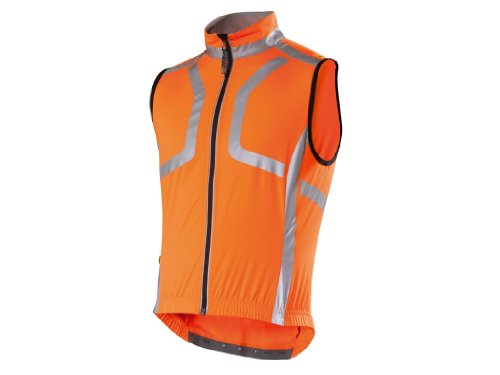 Mavic Vision veste fluorescent orange coupe-vent Homme (Taille : XXL) Veste sans manches Homme Mavic