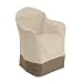 Sporting Goods : Veranda Chair Slip Cover 78962, in pebble, fits most resin patio chairs