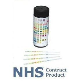 100 test Glucose / Protein urine dip test
