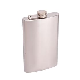 10 Ounces Stainless Steel Wine Pot Flagon: Kitchen &amp; Dining