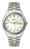 Seiko Two-tone Bracelet White Dial Men's watch #SGGA67P1