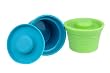 Kinderville Bigger Bites Silicone Storage Jars (Set of 2)
