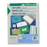 AVE30617 - PRES-A-Ply Laser Address Labels