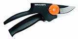 Fiskars 111510 PowerGear Rollgriff-Gartenschere Amboss