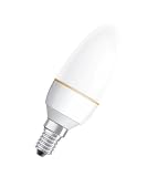 Osram 42145B1  Parathom LED Classic B, E14 80100-01 LED-Lampe in Kerzenform 1W/100V-240V, gelb