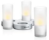 Philips Imageo CandleLights, LED Kerzen, 3er Set, wei�, 6910860PH