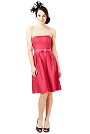 Sleeveless Pleated Dress with Belt