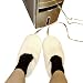 (White) USB Heated Slippers