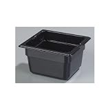 Clear Top Notch Food Pan Sixth Size - 4'' deep Clear