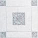 Congoleum ZMI-35 Reflection No-Wax Vinyl Floor Tile.