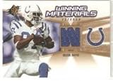 2006 2006 SPx Winning Materials #WMVRW Reggie Wayne - Indianapolis Colts (Piece of Authentic Game-Worn Jersey ) (Football Cards)