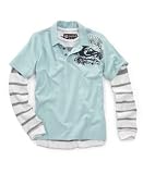 Quiksilver Little Boy Undude Layered Polo
