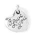 Sterling Silver I Love You Charm by Bob Siemon