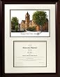 University of Central Oklahoma Scholar Scholar Mahogany Framed Lithograph w/Diploma Opening