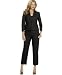Calvin Klein Stretch-Cotton Cropped-Pant Suit