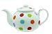Typhoon Hand-decaled Fine Procelain Bright Polka Dot 2 Cup Teapot