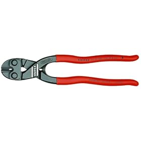 Knipex 7131200 8-Inch Lever Action Mini-Bolt Cutter With Notch by KNIPEX Tools